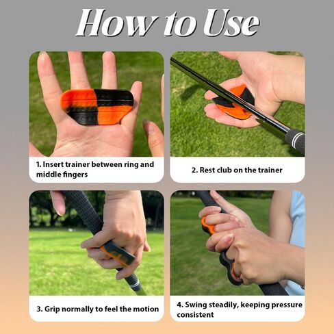 Golf Swing Trainer Grip Aid-T-Grip Training Tool لموقف اليد الصحيح وموقف الأرجوحة-فاصل السيليكون للجولف Grip for Irons & Woods-مساعدة تدريب الجولف للمبتدئين والمحترفين in Saudi Arabia
