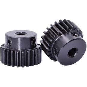 Gear Teeth Spiral Bevel Gear 1M Small Gear 1 Mod Spur Gear 1 Motor Mini Gear Pinion 45# Steel Transmission Accessories Part 12/14/15/16/17/18/19/20T Teeth Inner Hole 7mm(19 Teeth) in Saudi Arabia