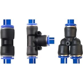 30/40/50/60/70 قطع الموصلات الهوائية موصلات بلاستيكية دفع الهو in Kuwait