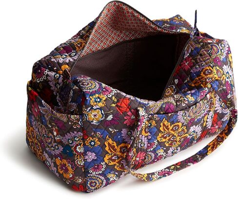 Vera Bradley Premium Cotton Large Original Duffel, Americana Red in Saudi Arabia