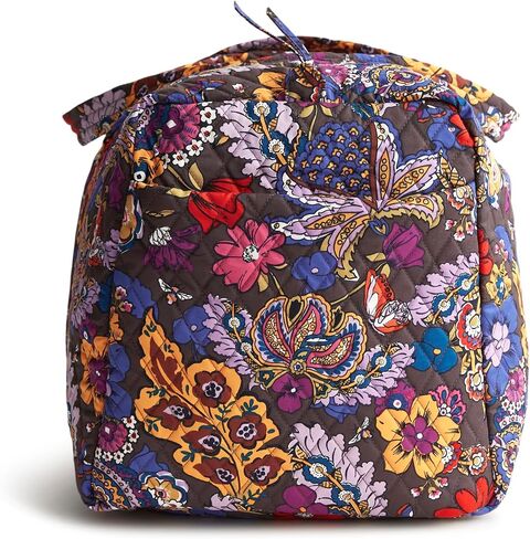 Vera Bradley Premium Cotton Large Original Duffel, Americana Red in Saudi Arabia