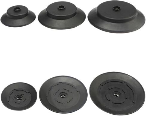1pc PFG Patterned Inner Thread Robot Industrial Heavy-Duty Vacuum Suction Silicone Sucker Chuck(PFG-150) in Saudi Arabia