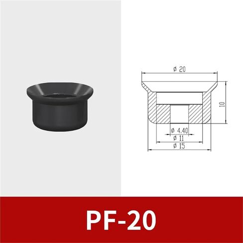 1pc PFG Patterned Inner Thread Robot Industrial Heavy-Duty Vacuum Suction Silicone Sucker Chuck(PFG-150) in Saudi Arabia