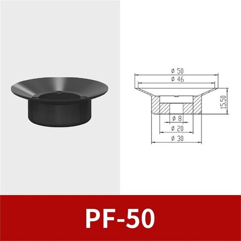 1pc PFG Patterned Inner Thread Robot Industrial Heavy-Duty Vacuum Suction Silicone Sucker Chuck(PFG-150) in Saudi Arabia