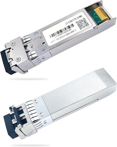 1PCS 10G SR SFP+ MODULE MULTI-MOPE DUPLEX LC GIGABIT 850NM 300M MODEL SFP SFP MODY متوافقة مع التبديل in Kuwait