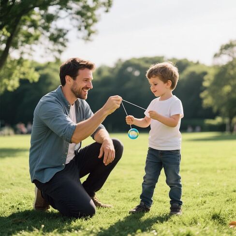 FS01 Yoyo Professional ، yo-yo yo-yo for Kids 8-12 مع سلاسل الحامل والتوترات الإضافية-ألعاب خدعة متينة للأطفال والمبتدئين والبالغين (اللون الوردي الملون) in Kuwait