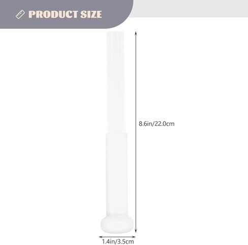2pcs Singing Bowl Mallet Clear Acrylic Striker Mallet Crystal Singing Bowl Rod for Playing Crystal Meditation Yoga or Sound Baths in Saudi Arabia