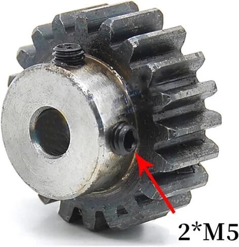 Gear Teeth Spiral Bevel Gear 1pcs 15-30 Teeth 1.5 Die Step Gear 1.5M 45# Steel Bore 8mm Metal Motor Cam Gear Spur Gear(30 Teeth) in Saudi Arabia