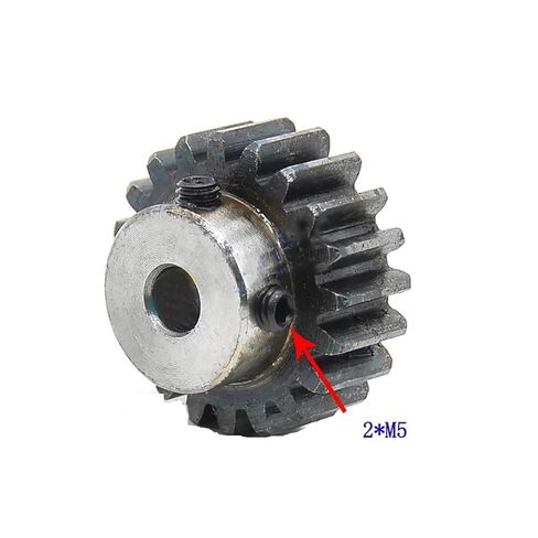ترس الأسنان السومية التروس 1pcs التبريد 1.5 الوحدة 1.5m تحفيز ترس تروس الصلب ميكانيكي تروس النقل 12T/15T-25T Bore 8mm (1.5m 18t) in Saudi Arabia