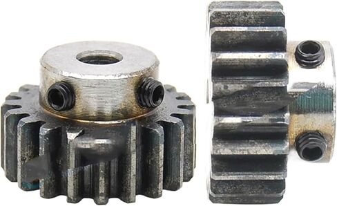 ترس الأسنان السومية التروس 1pcs 1.5 mod bore 8mm نقل ترس مع الخطوة 12 15 16 18 20 24 25 30 35 الصلب الكربوني للأسنان للمحرك (24 أسنان) in Saudi Arabia