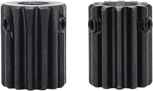 ترس الأسنان التروس الحلزونية التروس 1M ترس صغير 1 MOD SPER GEAR 1 MOTOR MINI GEAR PINION 45# إكسسوارات ناقل الحركة الصلب الجزء 12/14/15/17/17/18/19/20T ثقب داخلي 7 مم (19 أسنان) in Saudi Arabia