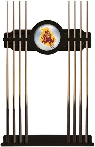 Arizona State Cue Rack in Black Finish by Holland Bar Stool in Saudi Arabia