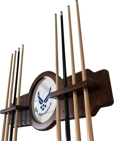 U.S. Air Force Cue Rack in Black Finish by Holland Bar Stool in Saudi Arabia