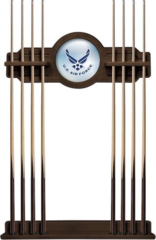 U.S. Air Force Cue Rack in Navajo Finish by Holland Bar Stool in Saudi Arabia