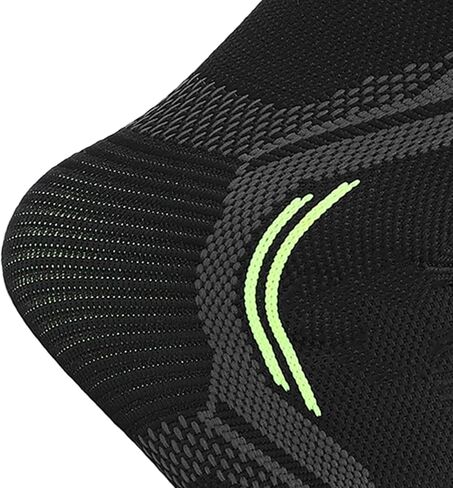 Keenso Ankle Support Brace, Ankle Spandex Support Brace Breathable Stabilizer Strap Compression Sleeve for Sports Basketball Fitness Riding (L in Saudi Arabia