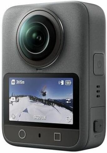 COMBO DJI OSMO 360 Adventure ، 360 كاميرا مع تصوير 1 بوصة 360 درجة ، عمر البطارية الممتد مع 3 بطاريات ، فيديو 8K 360 ° ، 4K/120 إطارًا في الثانية و 170 درجة ، كاميرا الحركة للرياضة ، VLOG in Kuwait