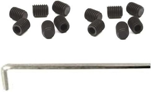 12 PCS Plug Screws Set Compatible with Models 70 ，700，10/22 Mounting(Hex. Head #6-48 x 1/8")(mounting Tool Included) in Saudi Arabia