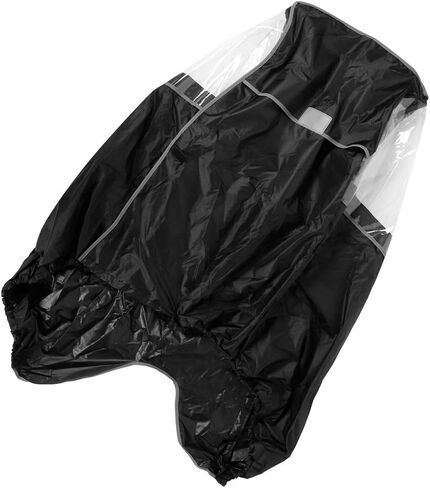 غلاف المطر في Fydun ، معطف المطر مقاوم المطر غطاء المطر للطفل حماية المقعد المقعد المقاعد الخلفية Coatblack Coatblack معطف الأسود in Kuwait