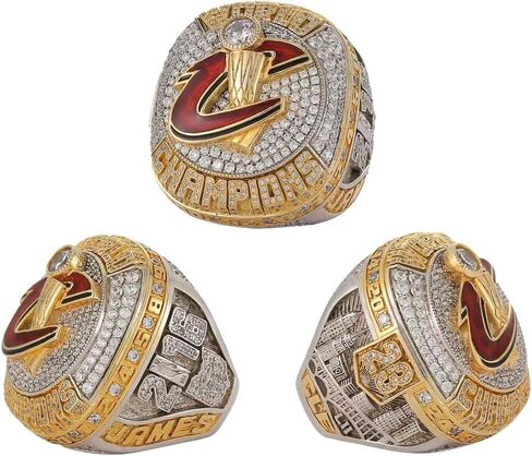 Championship Ring Basketball Cleveland 2016 Honor Collection Edition Champion Ring Set with Wooden Display Box Fan Gift Victory Souvenir in Saudi Arabia