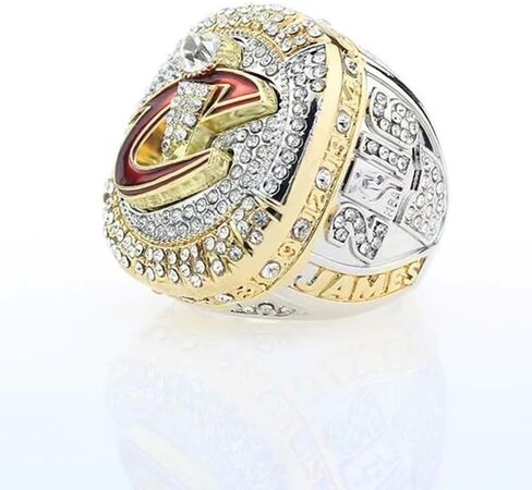 Championship Ring Basketball Cleveland 2016 Honor Collection Edition Champion Ring Set with Wooden Display Box Fan Gift Victory Souvenir in Saudi Arabia