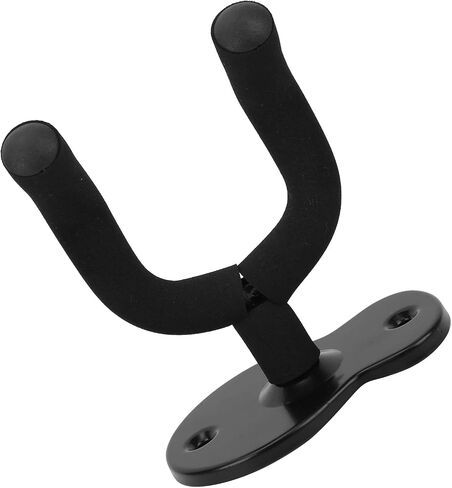 Guitar Wall Mount Holder with Soft Sponge Protection, Red Copper Metal Guitar Bracket for Safe Storage and Display (Copper) in Saudi Arabia