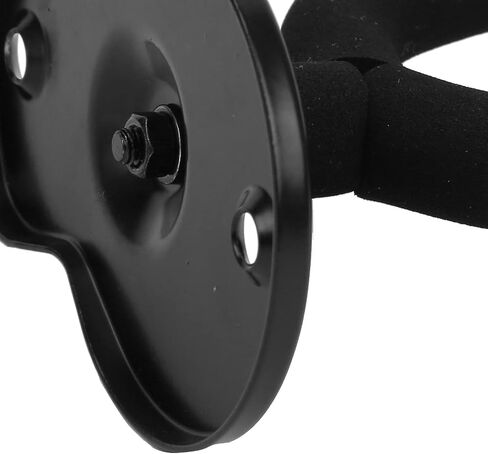 Guitar Wall Mount Holder with Soft Sponge Protection, Red Copper Metal Guitar Bracket for Safe Storage and Display (Copper) in Saudi Arabia