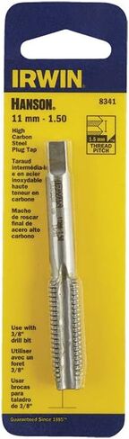 High Carbon Steel Metric Taps - tap 11mm-1.5 carded hans in Saudi Arabia