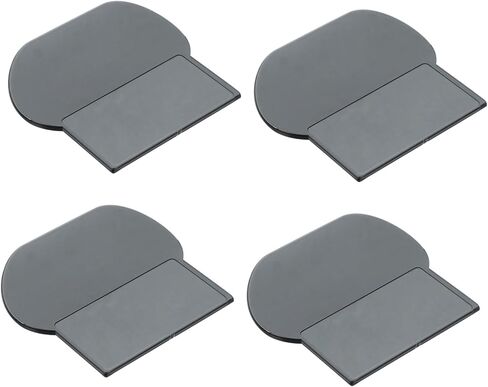 Nuobyty 4pcs مقعد المقعد مقعد المقعد المقعد مقاولات رافعات لاصق رافعات المرحاض لاستخدامها سهولة استخدام أداة الحمام المنزلية المريحة لون رمادي يمنع الاتصال المباشر مع مقعد المرحاض in Saudi Arabia