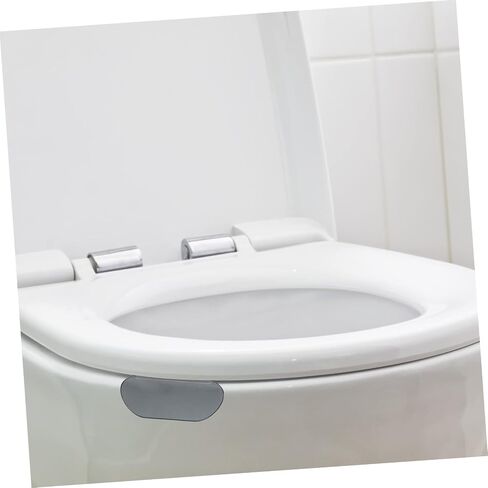 Nuobyty 4pcs مقعد المقعد مقعد المقعد المقعد مقاولات رافعات لاصق رافعات المرحاض لاستخدامها سهولة استخدام أداة الحمام المنزلية المريحة لون رمادي يمنع الاتصال المباشر مع مقعد المرحاض in Saudi Arabia