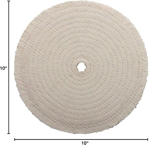 Eastwood Buff Wheel 10 in. Sisal 3/4 in. Arbor Hole Sisal Sewn Buffing in Saudi Arabia