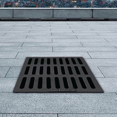 Outdoor Drain Cover, 19.7x19.7 Cast Iron Drain Sewer Grate for Catch Basin USA in Saudi Arabia
