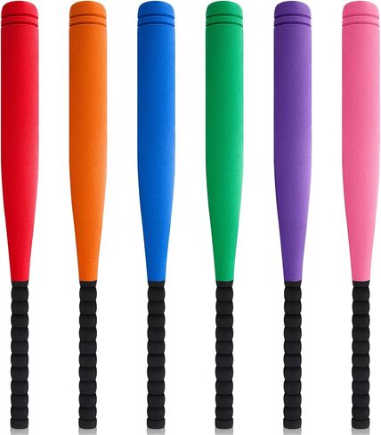6 PCS 29 Foam Baseball Bat PE معدات PE للمدرسة الابتدائية لتلعب السلامة in Saudi Arabia