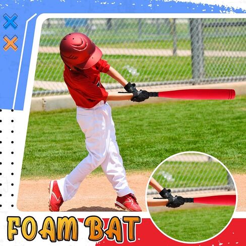 6 PCS 29 Foam Baseball Bat PE معدات PE للمدرسة الابتدائية لتلعب السلامة in Saudi Arabia