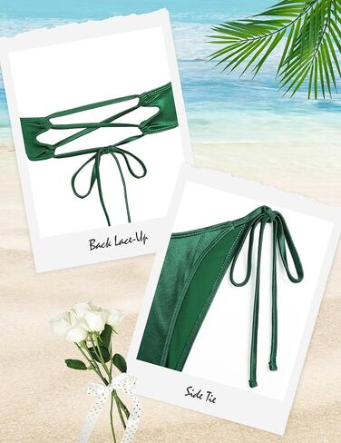 Ruched 3 Piece Swimsuits for Women Ribbed Velvet Bikini Sets with Sarong Coverup Metal Ring Bathing Suit in Saudi Arabia