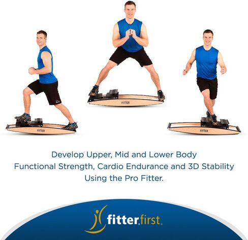 Fitterfirst Pro Pitter Downhill Ski Trainer و 3D Cross Trainer in Kuwait