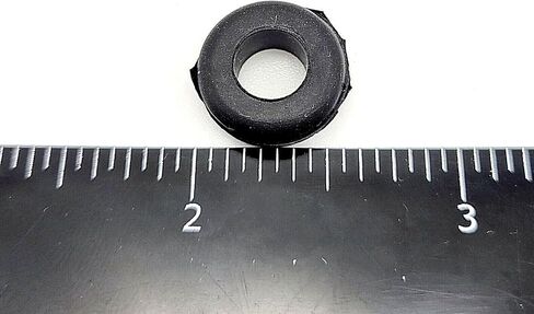 Rubber Grommet Replacement Set Compatible with Boss Guitar and Bass Pedals 1/4" ID Center Hole Durable Bushing Fits Similar Effects Brands to Protect Metal Casing in Saudi Arabia