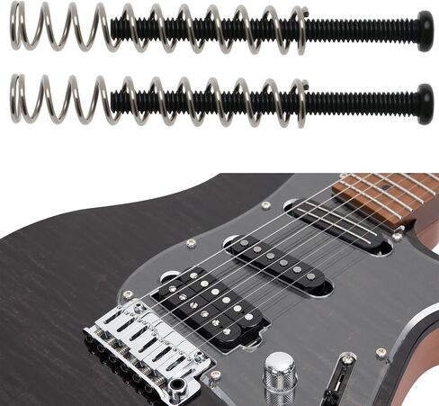 قم بإنشاء فكرة 8 مجموعات من مسامير التثبيت الالتقاط Humbucker M2.5 X P0.45 طول 31 مم مع نوابض 28 مم لتركيب الغيتار المزدوج لقطات وتعديلها ، والذهب in Saudi Arabia