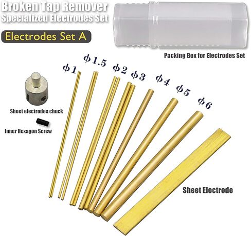 Broken Tap Remover Tap Burner Brass Rod Set A لـ EDM-8C و EDM-2000B in Kuwait