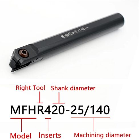 MFHR MFHL أدوات التحول الداخلية للأحجار الداخلية معالجة MFHR216 MFHR320 MFHR325 MFHR420 MFHR425 20/140 25/70 مخرطة (MFHR320-25-70) in Saudi Arabia