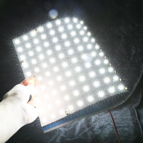 1-Pack LED Backlight Sheet 36W 24V White 6000K, 19.3X9.5 inches Each Unit LED Panel Sheet for Backlit Translucent Stone/Marble/Onyx/Quartz Countertops Walls in Saudi Arabia