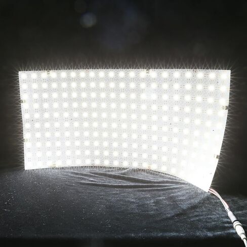 1-Pack LED Backlight Sheet 36W 24V White 6000K, 19.3X9.5 inches Each Unit LED Panel Sheet for Backlit Translucent Stone/Marble/Onyx/Quartz Countertops Walls in Saudi Arabia