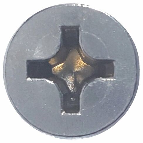 3/8-16 × 4-1/2 "مسامير آلة رأس مسطحة ، محرك فيليبس ، الفولاذ المقاوم للصدأ 18-8 ، الخيط الكامل ، النهاية الساطعة ، خيط الماكينة ، الكمية 10 بواسطة Fastenere in Kuwait