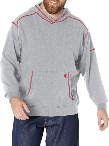 سترة Ariat FR Polartec Hoodie - سترة رجالية متينة طاردة للرياح والماء in Kuwait
