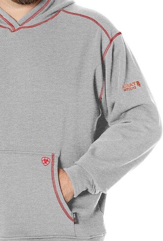 سترة Ariat FR Polartec Hoodie - سترة رجالية متينة طاردة للرياح والماء in Kuwait