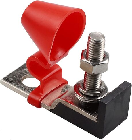 Zookoto 2 Pack 58V DC Max Marine Battery Fuse Fuse Block 125a ، Single Stud 5/16 "(M8) in Saudi Arabia