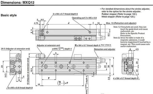 MXQ12-10 MXQ12-20 MXQ12-30 MXQ12-40 MXQ12-50 نوع الشريحة الهوائية الأسطوانة الأسطوانية HLQ (MXQ12-10 ، مع الملحقات في) in Saudi Arabia