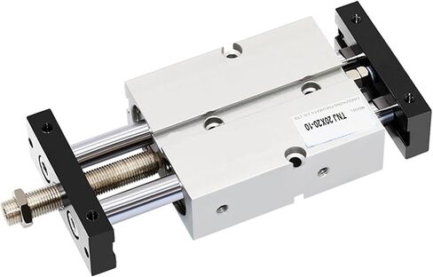 TNJ20 Bore 20mm Adjustable Stroke Pneumatic Double Axis Double Rode TNJ Cylinder(TNJ20X20-10) in Saudi Arabia