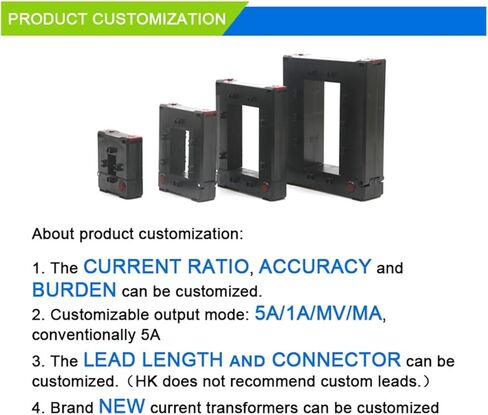 HK-812 SPLIT CORE CURRENT CROFT CHNERST AN SENSOR AC Current Transformer 1500/5A 1600A 2000a 2500a (2000a-5a) in Saudi Arabia
