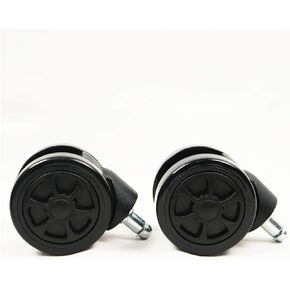 60mm Furniture Office Chair Casters Large Colorful Casters Car Wheel Style(Blue) in Kuwait