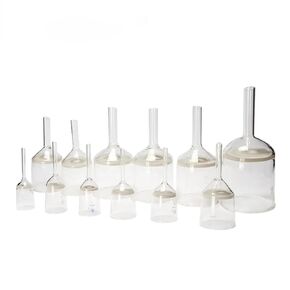 Borosilicate Glass Filter Funnel - 30ml/40ml/60ml Capacity with Sand Core Filtration for Lab Use(Type 2) in Saudi Arabia